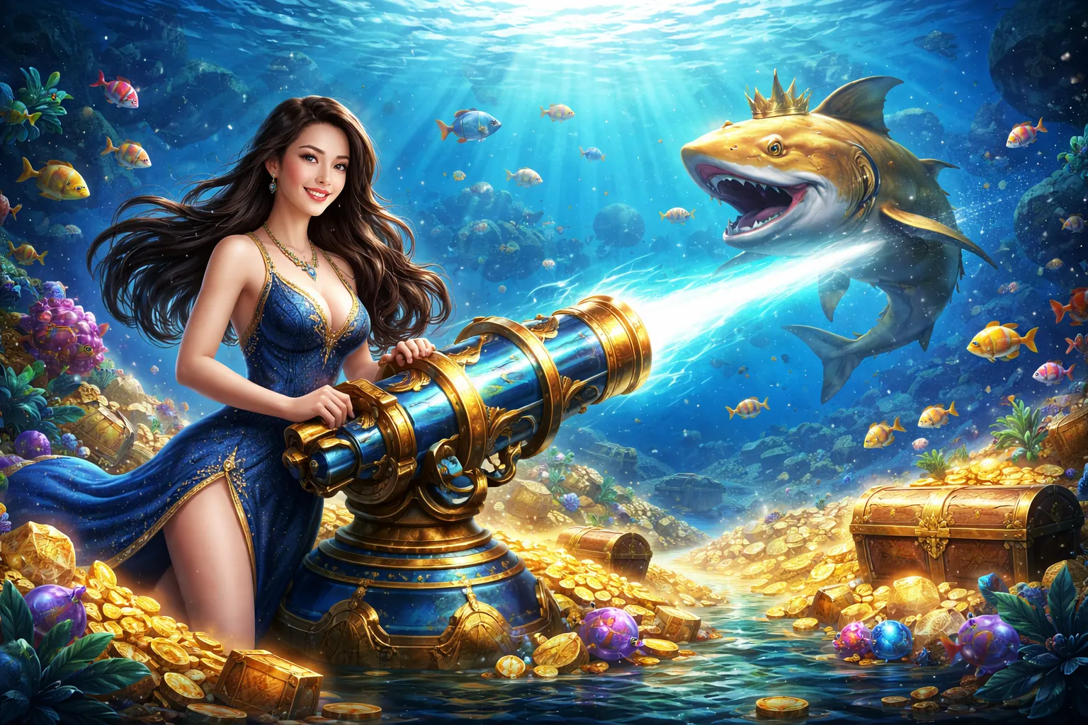 Thế giới bắn cá sống động tại 999 Bet